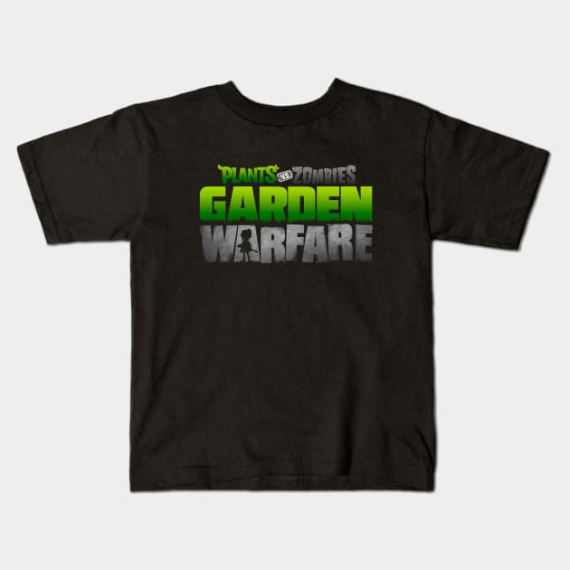 Plants vs Zombies Garden Warfare Kids T-Shirt by buckland